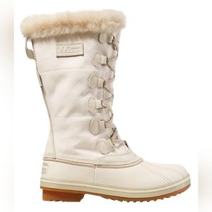 LL Bean Women's Rangeley Insulated Pac Boots with faux fur trim